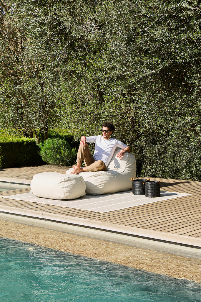 Sofá Lounge Exterior Natural