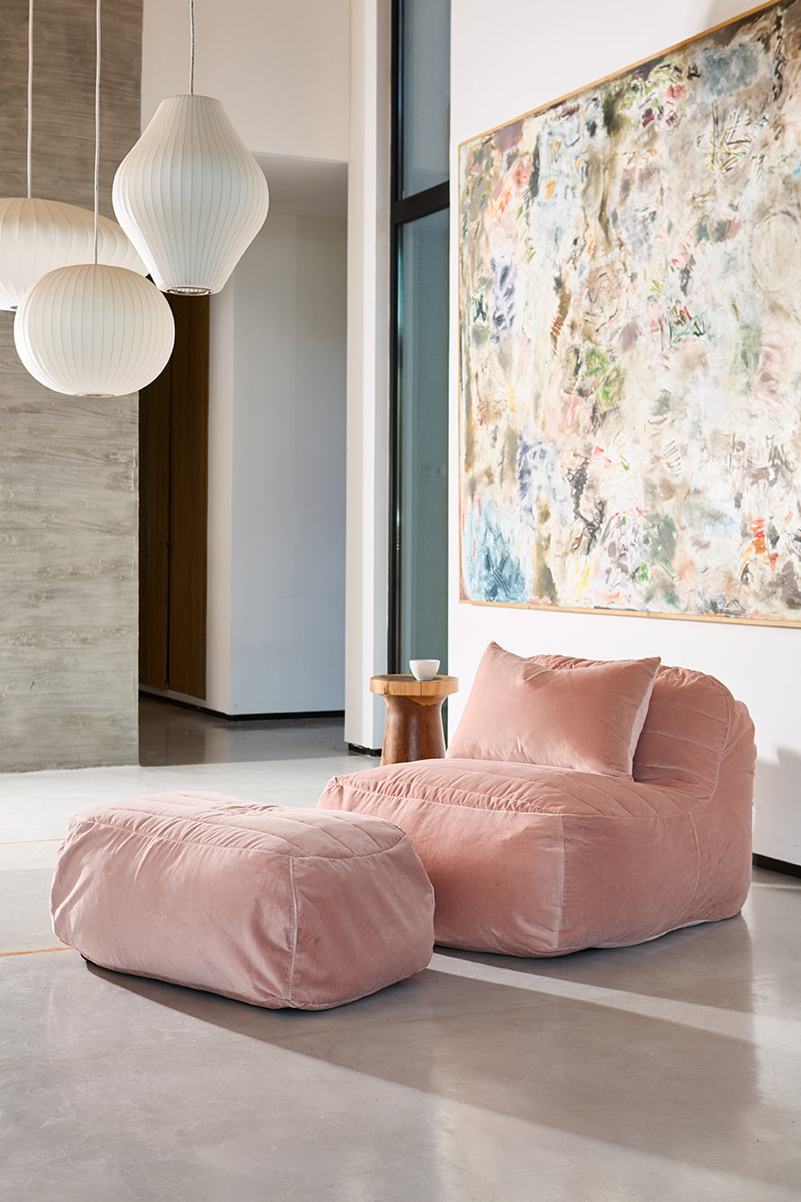 Sofá Lounge Rosa Peony